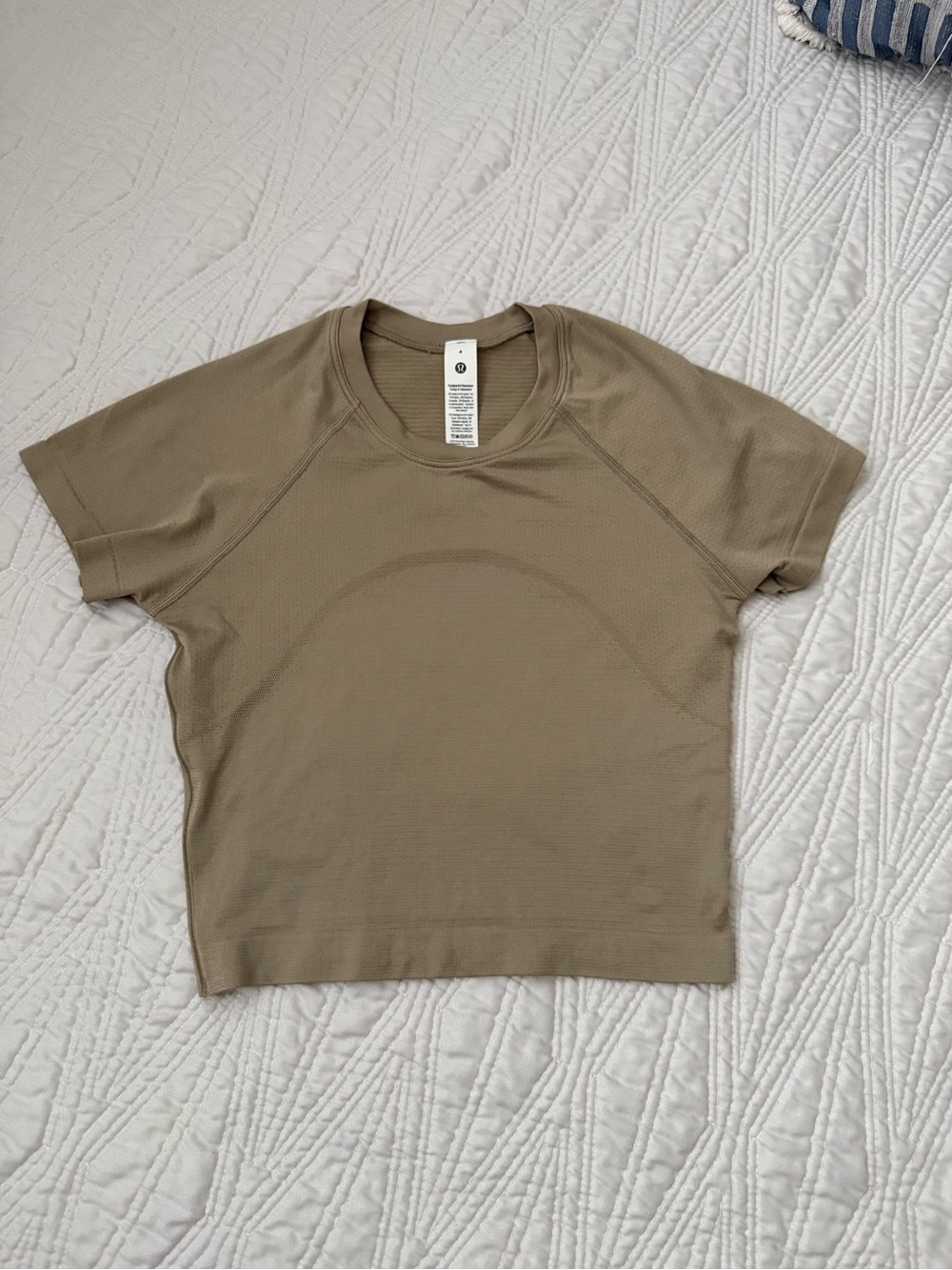 Lululemon Swiftly Tech Cropped Short-Sleeve Shirt 2.0